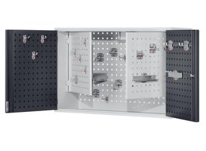 4251142236963 - Systeme ®RasterPlan Hängeschränke 620x920x335mm Modell 30 anthrazitgrau