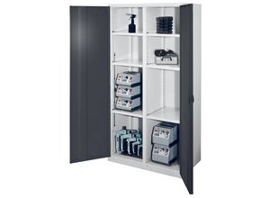 4251142239018 - Systeme Schwerlastschränke mit Mitteltrennwand 1950x1000x600mm Vollblechtüren Modell 51 anthrazitgrau 4251142239018 - Systeme Schwerlastschränke mit Mitteltrennwand 1950x1000x600mm Vollblechtüren Modell 51 anthrazitgrau