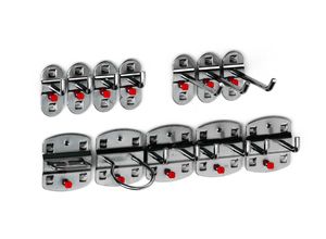 4251142243671 - Systeme ®RasterPlan Werkzeughaltersortiment 12-tlg Anthrazitgrau