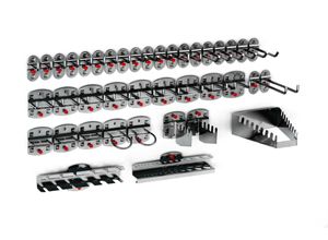 4251142243718 - Systeme ®RasterPlan Werkzeughaltersortiment 40-tlg Anthrazitgrau 4251142243718 - Systeme ®RasterPlan Werkzeughaltersortiment 40-tlg Anthrazitgrau