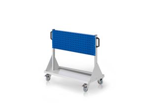 4251142245361 - Systeme RasterMobil® Größe #2 - 1000x890x500mm - 2x Lochplatten - enzianblau