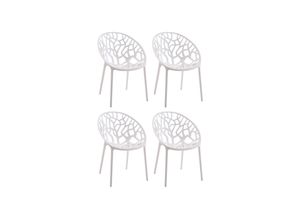 4251152657444 - 4er Set Gartenstühle Hope Kunststoff I Stapelstühle wetterfest und UV-beständig I Outdoorstühle pflegeleicht I Sessel für draußen 4251152657444 - 4er Set Gartenstühle Hope Kunststoff I Stapelstühle wetterfest und UV-beständig I Outdoorstühle pflegeleicht I Sessel für draußen