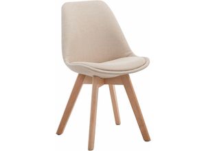 4251152698188 - - Besucherstuhl Borneo V2 Stoff creme natura