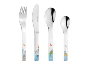 4251156305549 - Kinderbesteck-Set MANAO 4-teilig aus Edelstahl