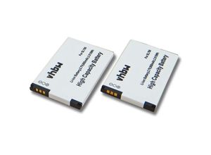 4251156590402 - 2x Akku kompatibel mit Unify SL450 schnurlos Festnetz Telefon (950mAh 37V Li-Ion) - Vhbw