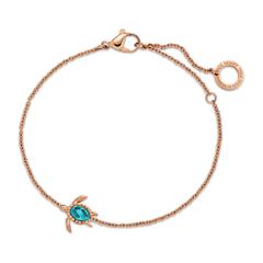 4251158797663 - Damenarmband Turtle Mono aus Edelstahl IP Roségold