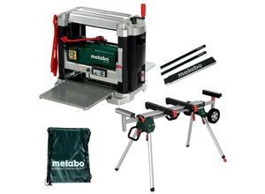 4251165521053 - Dickenhobel dh 330 + KSU251 + Meterstab + 2 Bleistifte + Sportbeutel - Metabo