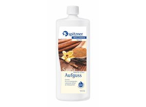 4251169444877 - Saunaaufguss Vanille-Zimt 1 Liter (1000 ml) Wellness Konzentrat 8850098 - Spitzner