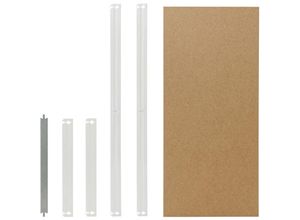 4251172289274 - Shelfplaza - office 70x60cm Komplettes Fachboden-Set für Steckregale in lichtgrau   HDF-Fachboden   zusätzliche Fachböden für Schwerlastregale