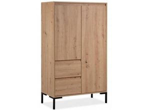 4251182713653 - - Highboard mit 2 Türen 2 Schubladen und 2 Regalen H139 cm - Plock