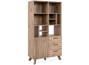 4251182715350 - Highboard wellington Kommode Schweden Eiche push-to-open ca 84 x 160 x 40 cm