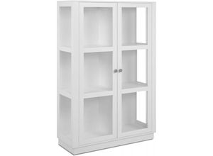 4251182717514 - Higboard arles 53A Vitrine Glas - Schrank weiß ca 100 150 40 cm