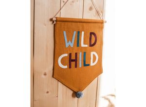 4251187571760 - Wandbehang WILD CHILD (22x32) in honiggold