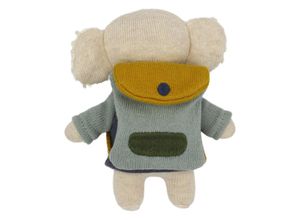 4251187572316 - ava&yves - Stofftier KOALA SCHULKIND (15cm) in natur blau