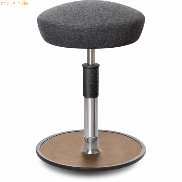 4251188367911 - Sitz- Stehhocker Free Regular Hutsitz kvadrat Divina Mel Grau Ch