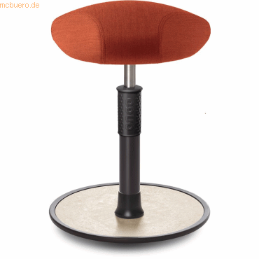 4251188371567 - Sitz- Stehhocker Free Regular Triangel kvadrat Remix Orange schwa