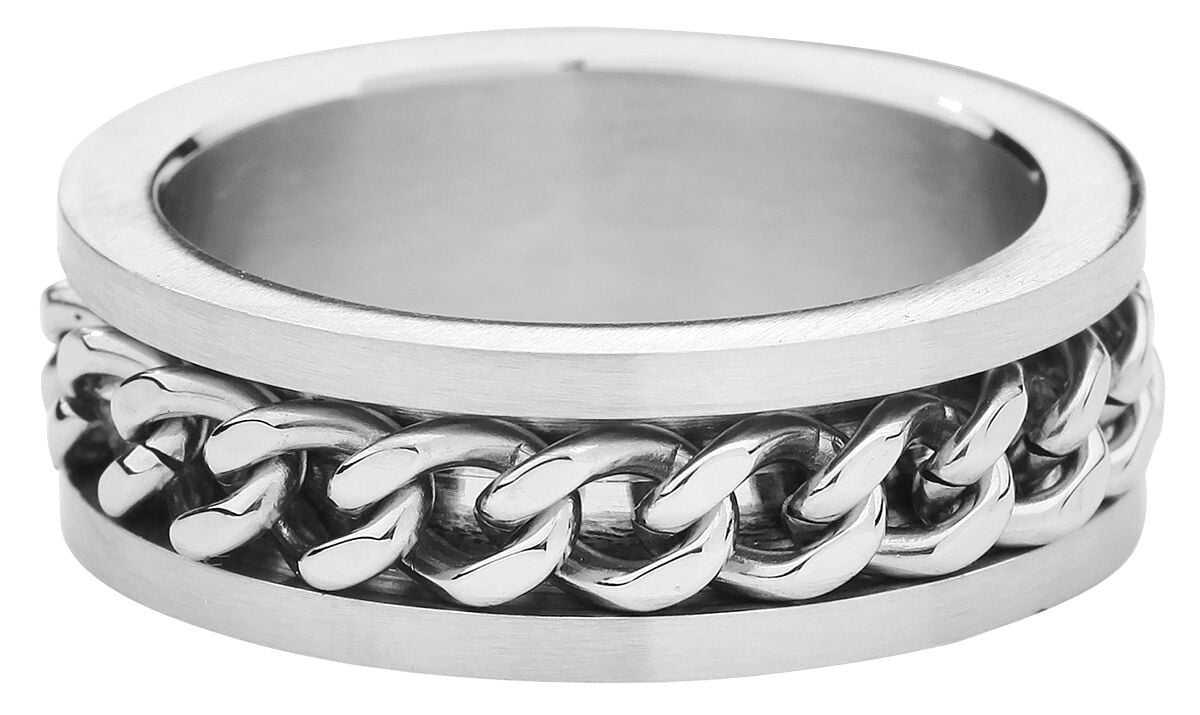 4251189202457 - Mesh Steel Ring silberfarben 4251189202457 - Mesh Steel Ring silberfarben