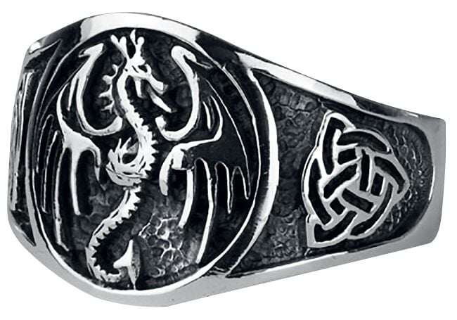 4251189269535 - Dragon Ring silberfarben 4251189269535 - Dragon Ring silberfarben