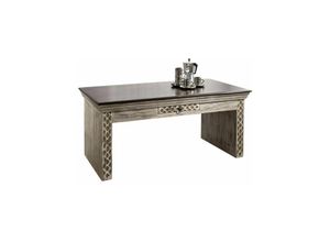 4251213502089 - Massivmoebel24de - Couchtisch Mango   Akazie 115x60x50 weiß gewachst castle-antik 233 - weiß