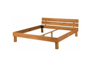 4251213523725 - Massivmoebel24 - Bett Kernbuche 160x200x73 natur geölt TomMe 102 - natur
