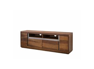 4251213537647 - Massivmoebel24de - TV-Board Sheesham 180x40x60 noble unique lackiert sydney 143 - braun