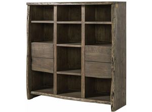 4251213550110 - Massivmoebel24de - Bücherregal Akazie grau lackiert pure acacia 410 - grau