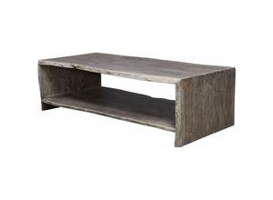 4251213550295 - Massivmoebel24 - Couchtisch Akazie120x70x45 grau lackiert pure acacia 428 - grau