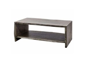 4251213550318 - Massivmoebel24de - Couchtisch 120x60x45 Akazie grau lackiert pure acacia 430 - grau