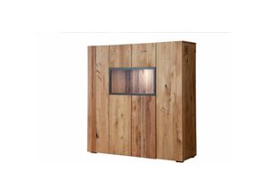 4251213559441 - Highboard Wild- Zerreiche 132x43x138 natur geölt frankfurt 117 - natur