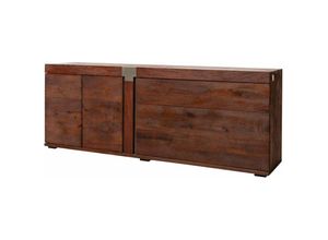 4251213561635 - Sideboard Mango 200x45x75 braun lackiert Amsterdam 30 - braun