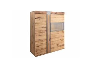 4251213561857 - Highboard Wildeiche   Zerreiche 110x45x142 natur geölt new amsterdam 05 - natur