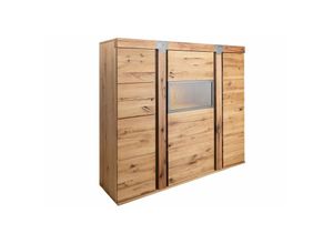 4251213561871 - Highboard Wildeiche   Zerreiche 160x45x142 natur new amsterdam 07 - natur