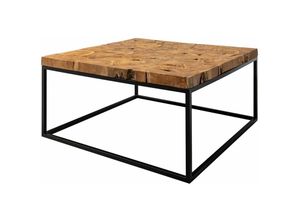 4251213563417 - Massivmoebel24de - Couchtisch Teak 90x90x45 Teak natur lackiert unika 186 - natur