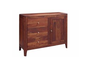 4251213565107 - Massivmoebel24de - Sideboard Sheesham110x40x86 walnuss geölt brooklyn 21 - dunkelbraun