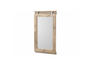 4251213569389 - Massivmoebel24de - Spiegel Mango 65x6x110 whitewash lackiert railway 383 - beige