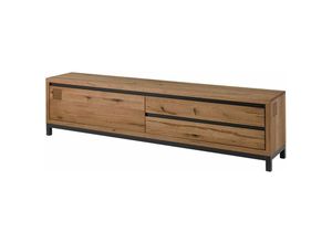 4251213571337 - TV-Board Wildeiche 220x40x56 tabacco brown geölt villanders 354 - braun