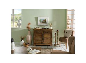 4251213572877 - Massivmoebel24de - Sideboard Mango 110x45x90 dunkelbraun geölt rodez 119 - dunkelbraun