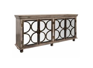 4251213575175 - Massivmoebel24de - Sideboard Mango 183x46x92 braun lackiert hermitage 110 - braun