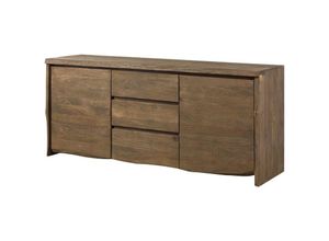 4251213582562 - Sideboard Mango 185x48x80 braun geölt   sandgestrahlt PURE MANGO 115 - braun