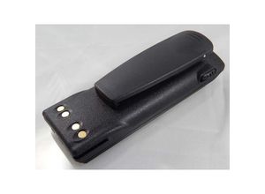 4251215328342 - Akku kompatibel mit Motorola MTP700 MTP750 Funkgerät Walkie Talkie (1800mAh 75V Li-Ion) + Gürtelclip - Vhbw