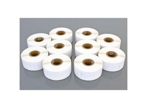 4251215357427 - Set 10x Etiketten-Rolle 19mm x 51mm (220 Etiketten) kompatibel mit Dymo LabelWriter 310 310 ii 320 310 Turbo ii Etiketten-Drucker - Vhbw