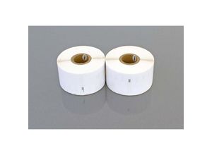 4251215357571 - Set 2x Etiketten-Rolle 41mm x 89mm (300 Etiketten) kompatibel mit Dymo LabelWriter 310 310 ii 320 310 Turbo ii Etiketten-Drucker - Vhbw