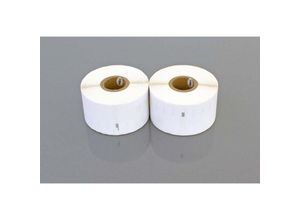 4251215357588 - Set 2x Etiketten-Rolle 41mm x 89mm (300 Etiketten) kompatibel mit Dymo LabelWriter 330 Turbo 330 320 ii Etiketten-Drucker - Vhbw