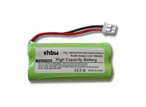 4251215368492 - Vhbw - NiMH Akku 700mAh (24V) kompatibel mit schnurlos Festnetz Telefon Siemens Gigaset A245 Duo A245 weiß Ersatz für V30145-K1310-X359