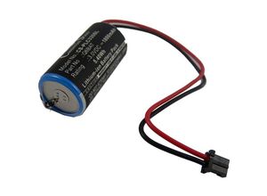 4251215376794 - vhbw Batterie kompatibel mit Mitusibishi Q02CPU Q02HCPU Q06HCPU Q12HCPU Steuereinheit (1800mAh 3V Li-Ion)