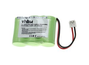 4251215379115 - vhbw 1x NiMH Akku 600mAh (36V) kompatibel mit schnurlos Festnetz Telefon Lucent Phone Speaker 7630 SpeakerPhone 7630 Ersatz für HHR-P303 3N270AA