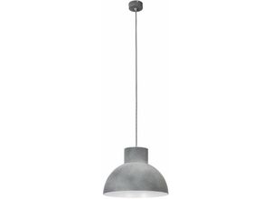 4251254261457 - Licht-erlebnisse - Loft Hängelampe Grau Metall Küche Esstisch - Grau Weiß