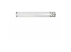 4251254294769 - Licht-erlebnisse - led Unterbaulampe mit Steckdose blendarm 67 cm lang Küche Bad - Silber 4251254294769 - Licht-erlebnisse - led Unterbaulampe mit Steckdose blendarm 67 cm lang Küche Bad - Silber