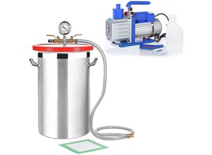 4251258909836 - - Vakuumkammer 277L Vakuumpumpe 127 l min Industriepumpe Klimaanlage set 4251258909836 - - Vakuumkammer 277L Vakuumpumpe 127 l min Industriepumpe Klimaanlage set