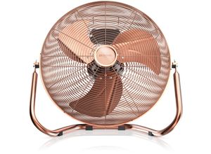 4251259167549 - Windmaschine Retro Design Ventilator Standventilator 50 cm Bodenventilator 120 Watt hoher Luftdurchsatz stufenlos neigbarer